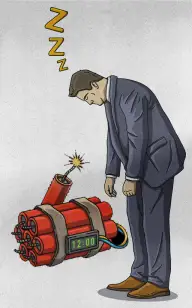 Explosive Sleeping on the Job