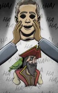 The Pirate Behind the Mask