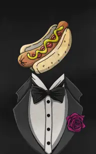 Hot Dog in a Suit