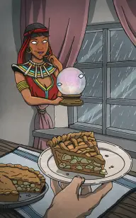 A Slice for my Clairvoyant