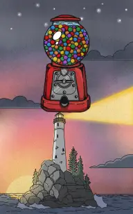 The Gum Machine, a Beacon of Hope