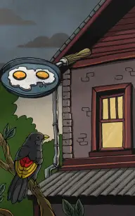 Frying Pan Gone With the Wind