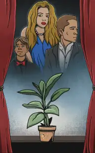 Curtain Fall Over My Plant Pot