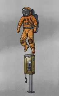 The Rocketman's Wrong Number