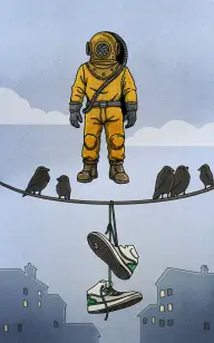 We Left The Diver Behind