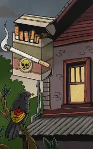 The Cigarette's Last Day Home