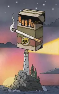 The Lightkeeper's Cigarette