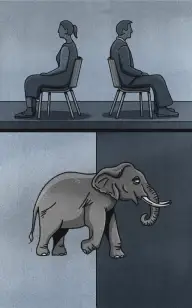 The Breakup Over the Elephant