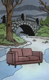 The Love Seat on the Bridge