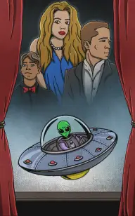 Curtain Fall Over My Spaceship