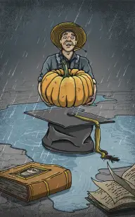 Pumpkin in Detention