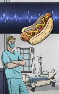 The Hot Dog's Last Heartbeat