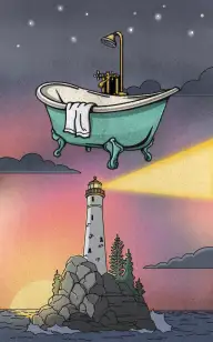The Lightkeeper's Bath