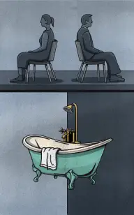 The Breakup Over the Bath