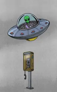 The Martian's Wrong Number