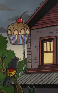 Cake Gone With the Wind