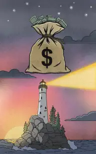 The Shining Money at Sea