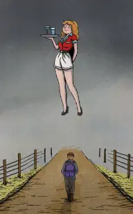 The Waitress's Long Way Home