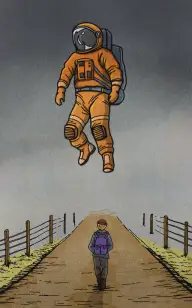 The Rocketman Walks Alone