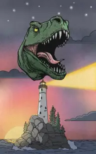 The Lightkeeper's Dinosaur
