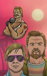 Tim, John and the Strongman