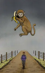 The Chimp Walks Alone