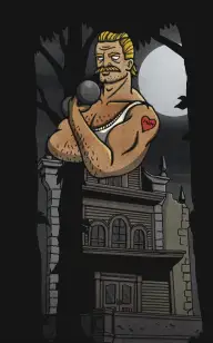 The Strongman  Haunting the Mansion
