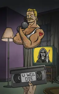 Scary Weightlifter Flick