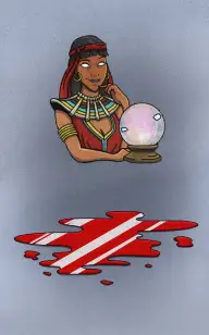 Mind Reader Bleeding to Death