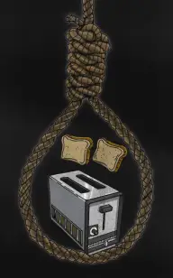 Toaster on Death Row
