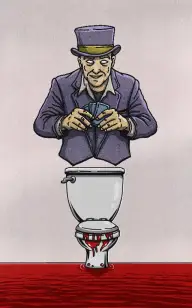 The Gambler Flushed Away