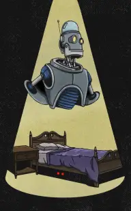 The Android in Tim's Room