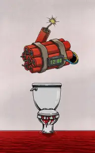 The Explosive Flushed Away