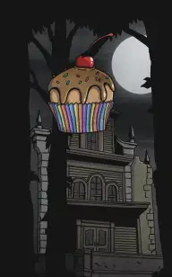 The Cupcake Haunting the Mansion