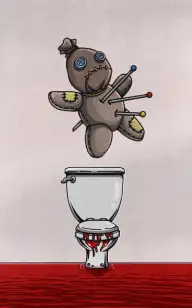 Bathroom Carnage: Kill the Doll