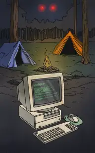 A Scary PC in the Tent