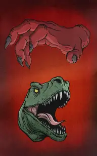 The T-rex's Damnation