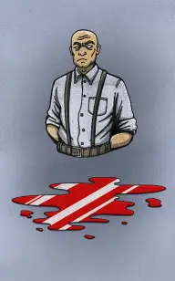 Officer Bleeding to Death