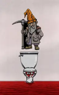 Bathroom Carnage: Kill the Dwarf