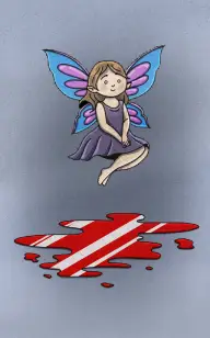 Elf Bleeding to Death