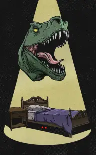 The T-rex in Tim's Room