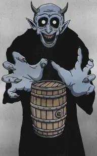 Satan and His Barrel