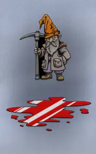 Troll Bleeding to Death