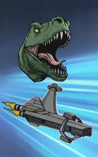 Dinosaur at Lightspeed