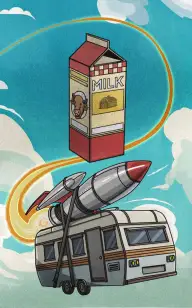 The Milk Carton Blast Off!