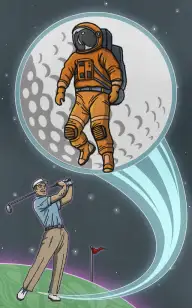 Astro Golf: Spaceman 3000