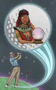 Crystal Ball Space Golf