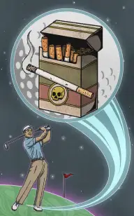 Cigarette Space Golf