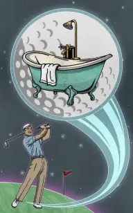 Astro Golf: Bathtub 3000