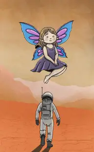 Fairy on Mars